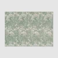 William Morris tulip fond textile vert