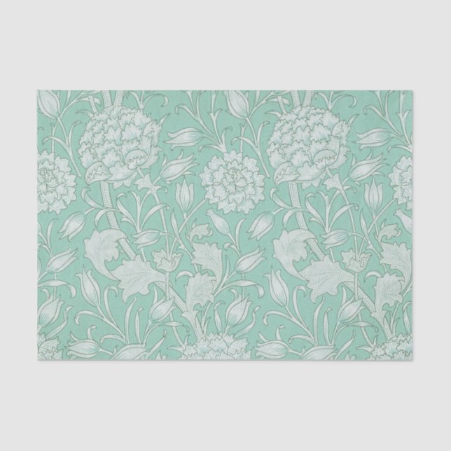 Papier Mousseline William Morris - Tulipes sauvages Art Nouveau - Ve (Recto)