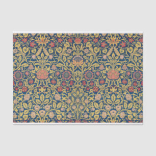 Papier Mousseline William Morris Vintage Motif de fleurs rétro