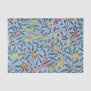 Papier Mousseline William Morris Vintage Motif de fleurs rétro