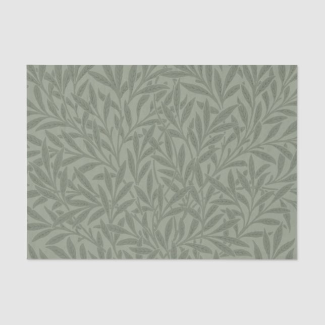 Papier Mousseline William Morris Willow Flower Classic (Recto)