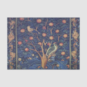 Papier Mousseline William Morris Woodpecker Tapestry Arts & Artisana