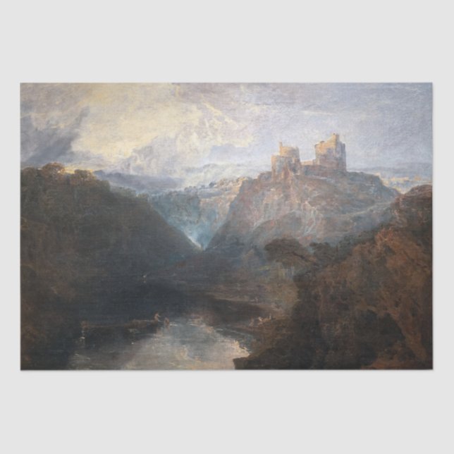 Papier Mousseline William Turner - Château de Kilgarren, Pembrokeshi (Recto)