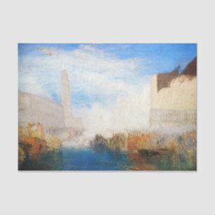 Papier Mousseline William Turner - Venise, la Piazzetta