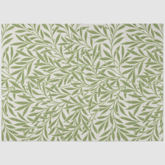 Papier Mousseline Willow Motif, William Morris (Recto)