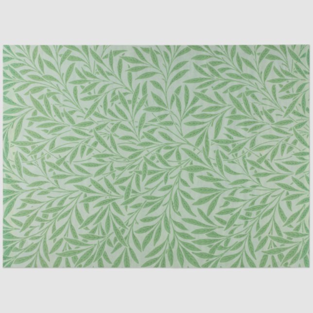 Papier Mousseline Willow Motif, William Morris (Recto)