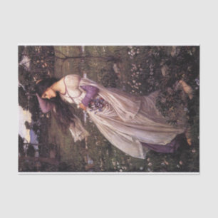 Papier Mousseline Windflowers par John William Waterhouse Decoupage