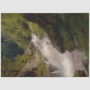 Papier Mousseline Winona Falls (Paysage américain) (par Hermann Herz