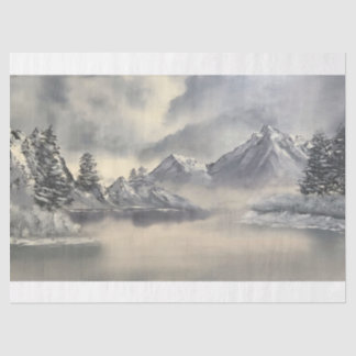 Papier Mousseline Winter Wonderland