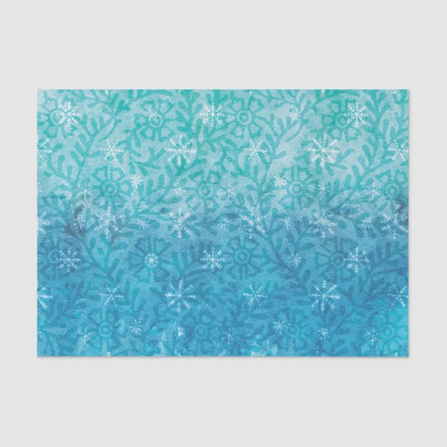 Papier Mousseline Wintertide Tissue Paper (Recto)