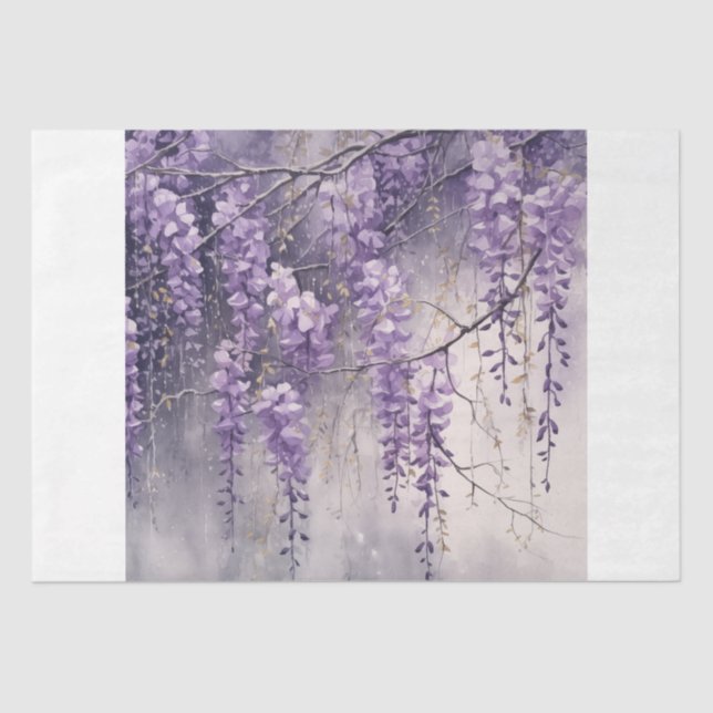 Papier Mousseline Wisteria (Recto)