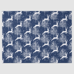 Papier Mousseline Woodland Reindeer