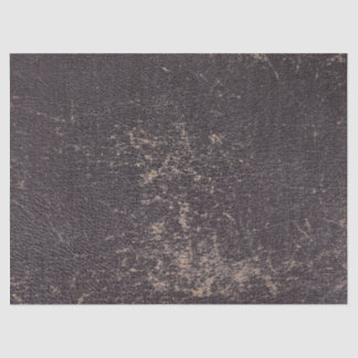 Papier Mousseline Worn Black Leather