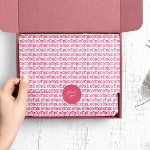 Papier Mousseline XOXO Valentine's Day Patterned