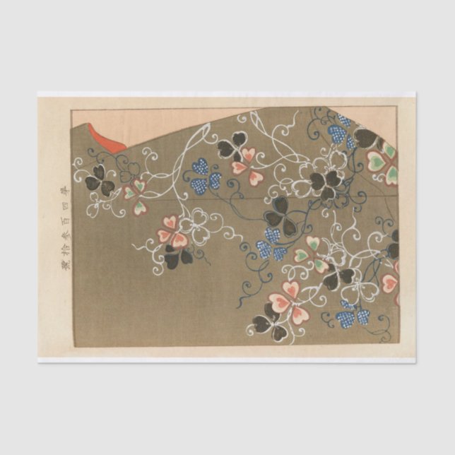 Papier Mousseline Yachigusa V 15 Pl 10 par Seiko Ueno (Recto)