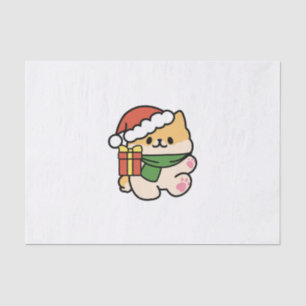 Papier Mousseline Yappy Howlidays - Jote Christmas Dog Cartoon