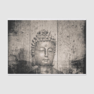 Papier Mousseline Yoga vintage de Bouddha