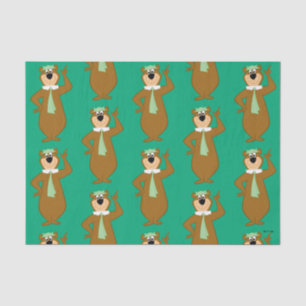 Papier Mousseline Yogi "Plus Intelligent Que L'Ours Moyen"
