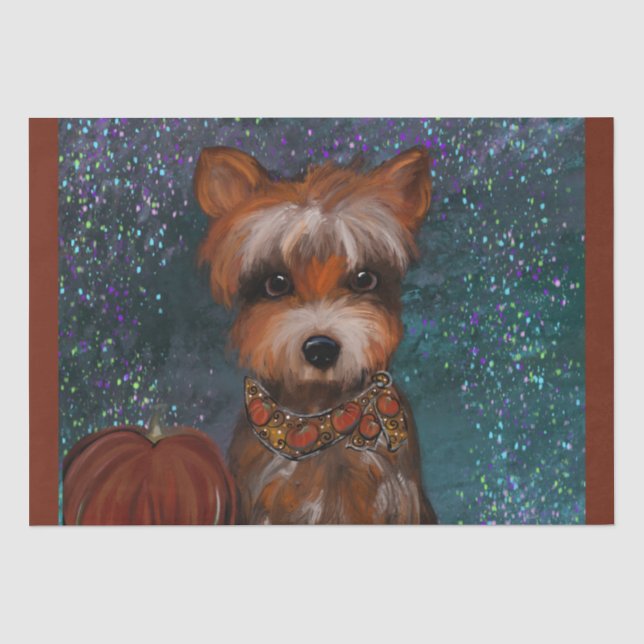 PAPIER MOUSSELINE YORKIE (Recto)