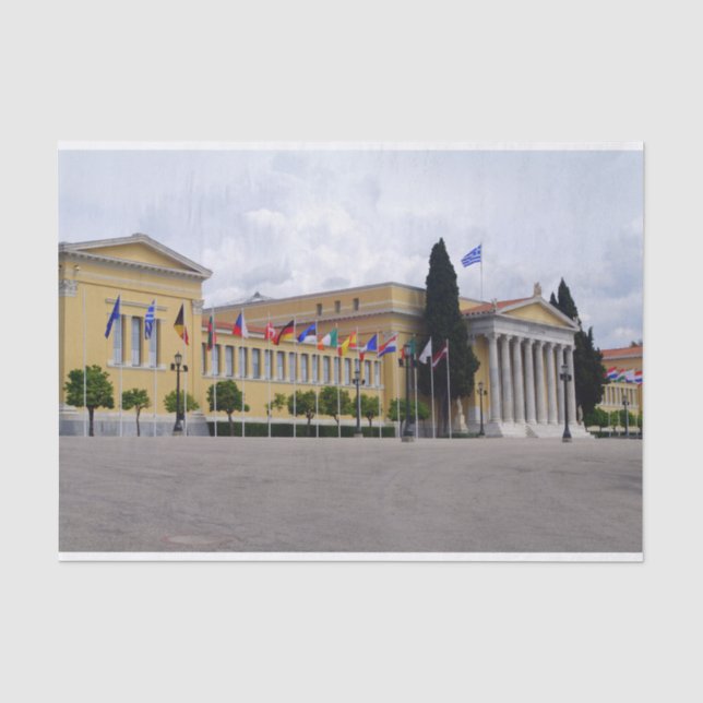 Papier Mousseline Zappeion (Recto)