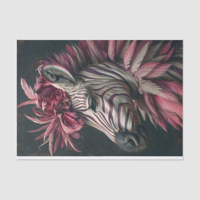 Papier Mousseline Zebra Extravaganza4 (Recto)