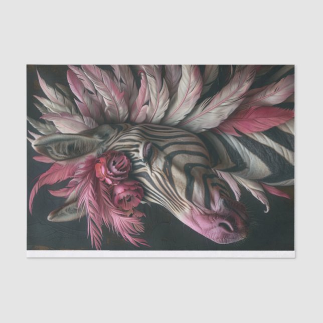 Papier Mousseline Zebra Extravaganza5 (Recto)