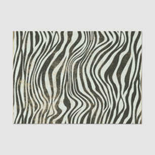 Papier Mousseline Zebra Stripe