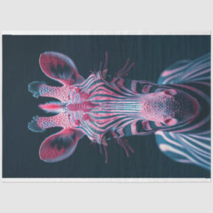 Papier Mousseline Zesty Vibrant rose couleur Zebra Découpage