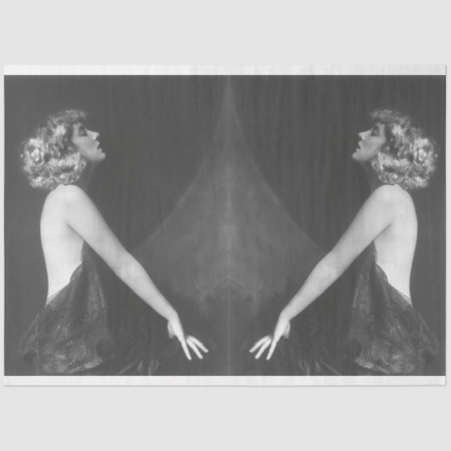 Papier Mousseline Ziegfeld 1920 Follies filles (Recto)