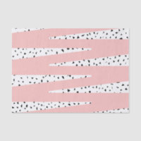 Zigzag rose chic artistique et triangles