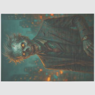 Papier Mousseline Zombie en Dusk Urbain Halloween gothique morts-v