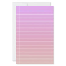 Papier papeterie à dégradé coloré