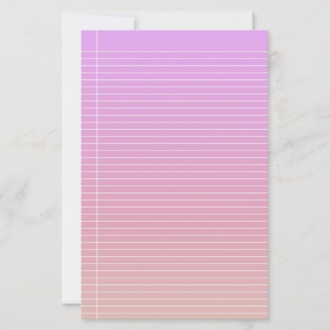 Papier papeterie à dégradé coloré (Devant)