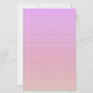 Papier papeterie à dégradé coloré