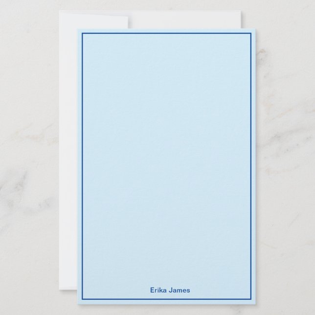 Papier papeterie personnalisé (Devant)