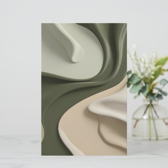 Papier papeterie polyvalent en graphisme élégant (Debout devant)