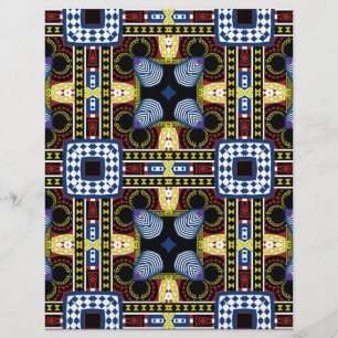 Papier papier à scandale Blue Red Green Collbook J