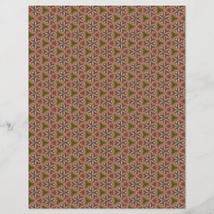 Papier papier du carnet de bord Motif Brown