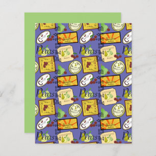 Papier papier Étiquette vintage de fruits