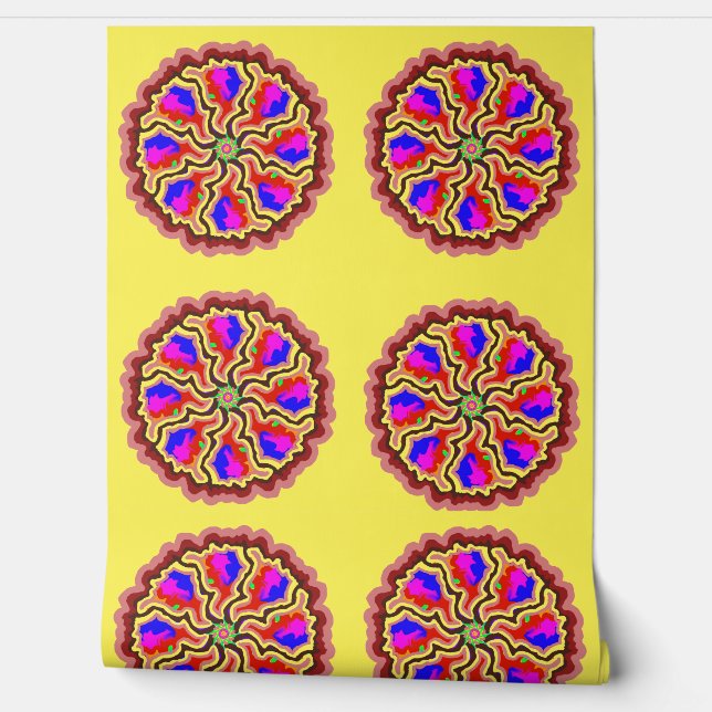 Papier peel et bâton 19 - Papier peint bordures (Déroulement)