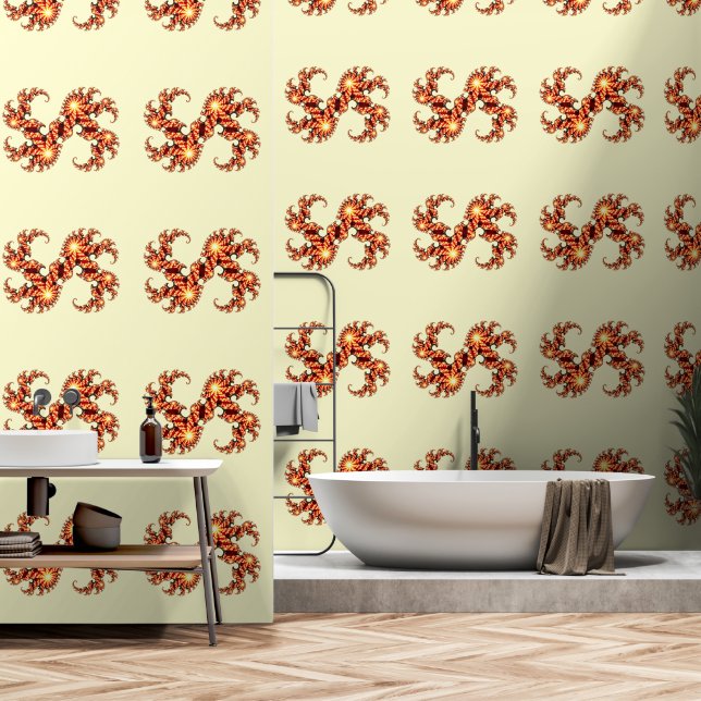 Papier peint (Salle de bain)