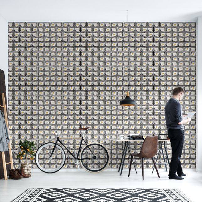 PAPIER PEINT 100 000 $ (Salon)