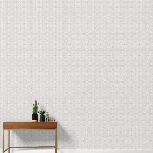 Papier Peint 2' x 12' Digital Damask Vinyl Texturé (Couloir)
