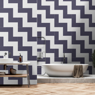 Papier peint à grille triangulaire Neo-Deco