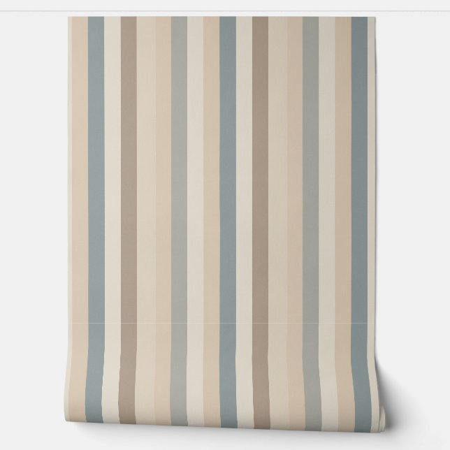 papier peint à rayures décent  (Déroulement)