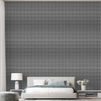 Papier peint à rayures noires et blanches | Modern