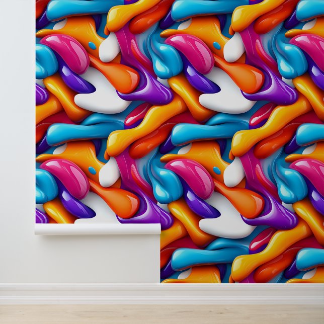 Papier peint Abstrait fou (Application)