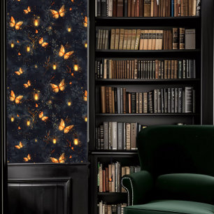 Papier Peint Académies sombres Des papillons de nuit et des lan