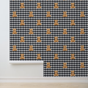 Papier Peint Accueil Teddy Houndstooth,