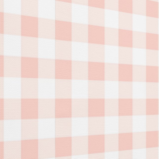 Papier peint adhésif à carreaux gingham rose pêche (Couture)